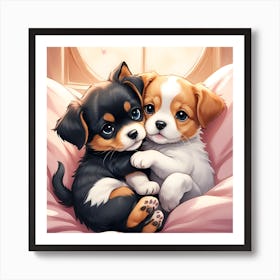 Cute Puppy Art Print