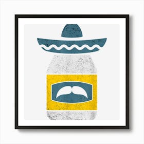 Funny Cinco De Mayo Mayonnaise Lover Sombrero Cute Art Print