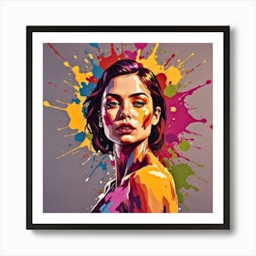 Portrait Of A Woman 2 Art Print