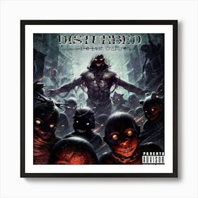 Disturbed Album Covers 7 Art Print