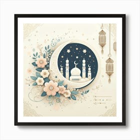Muslim Greeting Card 5 Art Print