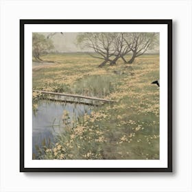 Riverside 12 6 Art Print