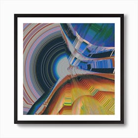 Agate Sunrise Art Print