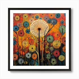 Dandelions Art Print