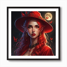 Witch Art Print