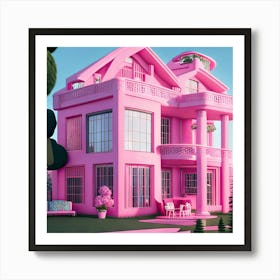 Barbie Dream House (505) Art Print