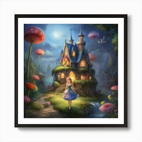 Alice In Wonderland art print 1 Art Print