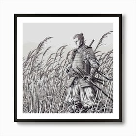 Samurai Art 102 Art Print