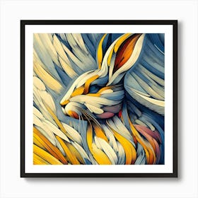 Wild Animal Illustration 290 Art Print