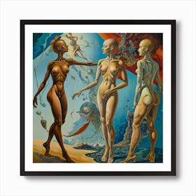 'The Nymphs' Art Print