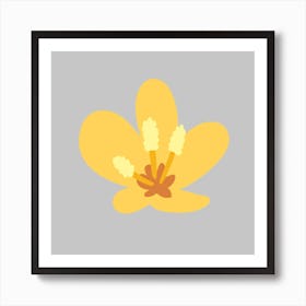 Yellow Flower Art Print