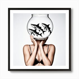 Fish Bowl 37 Art Print