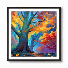 Autumn Forest 2 Art Print