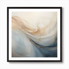 AI Aethereal Hues Harmony Art Print