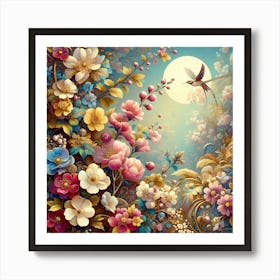 Flora And Fauna 10 Art Print