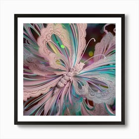 Butterfly Lace Poster