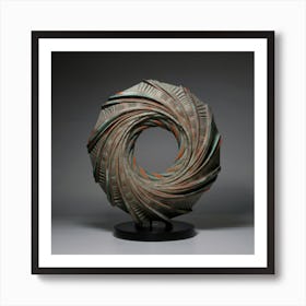 Spiral Sculpture 7 Art Print