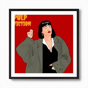 Pulp Fiction Art Print