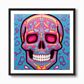 Sugar Skull 1 Art Print