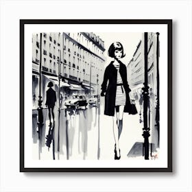 Parisienne Art Print