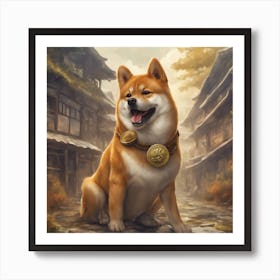 Shiba Inu Art Print