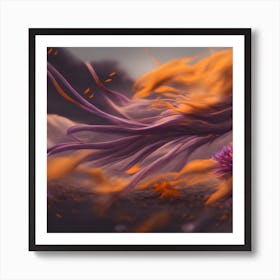 Saffron Art Print