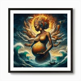 'The Mother' Art Print