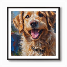 Golden Retriever Art Print