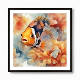 Clown Fish 1 Art Print