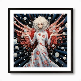 Angel Of The Night 1 Art Print