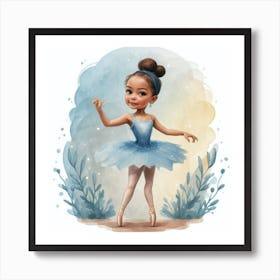 Ballerina Lerina Art Print