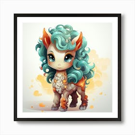 Cute Pony 1 Art Print