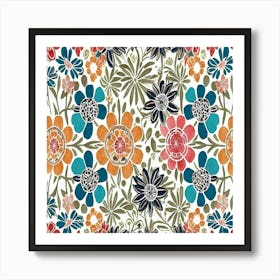 Floral Print Art Print