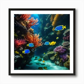 Coral Reef 5 Art Print