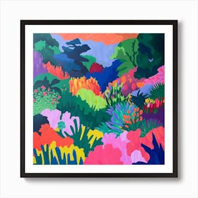 Colourful Gardens Smith College Botanic Garden Usa 3 Art Print