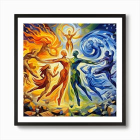 Four Elements Art Print