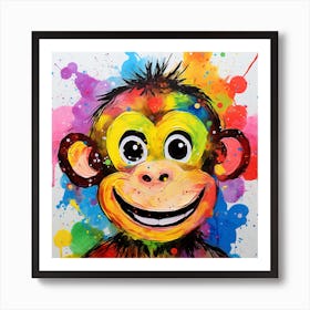 Zodiac Signs - Monkey Art Print