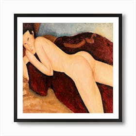 Nude Woman Art Print