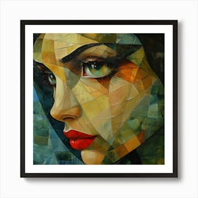 Abstract Of A Woman 12 Art Print