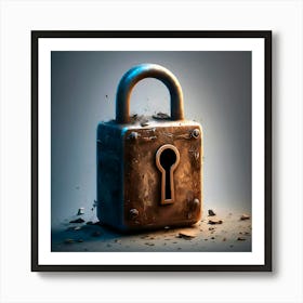 Lock Stock Videos & Royalty-Free Footage 1 Art Print