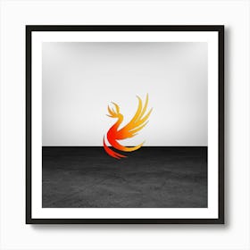 Phoenix Logo Art Print