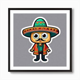 Mexican Man 3 Art Print