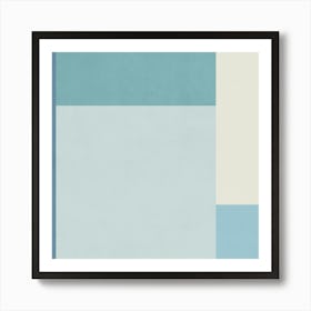 Minimalist Abstract Geometries - CB02 Art Print