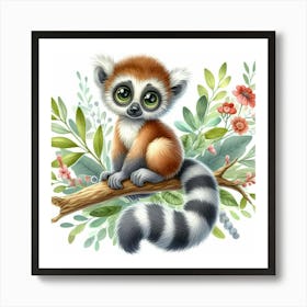 Lemur 1 Art Print