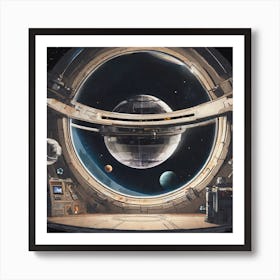 Space Station 52 Art Print