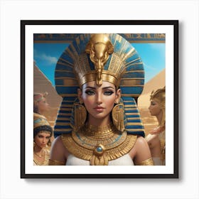 Egyptian Queen Art Print