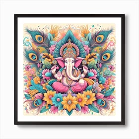 Ganesha 34 Art Print