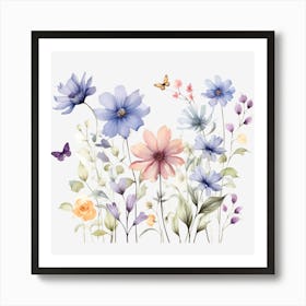 Wildflowers 6 Art Print