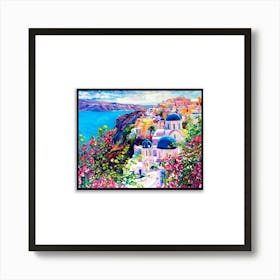 Santorini Art Print