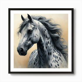 Polo Horse 1 Art Print